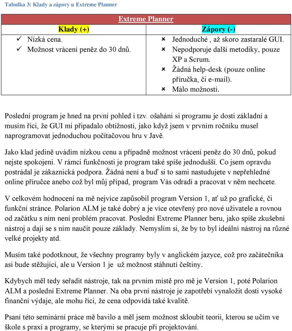 ošahání si programu je dosti základní a musím říci, ţe GUI mi připadalo obtíţností, jako kdyţ jsem v prvním ročníku musel naprogramovat jednoduchou počítačovou hru v Javě.