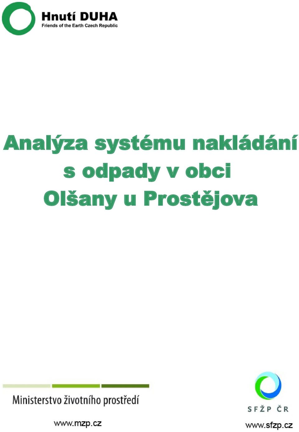 odpady v obci