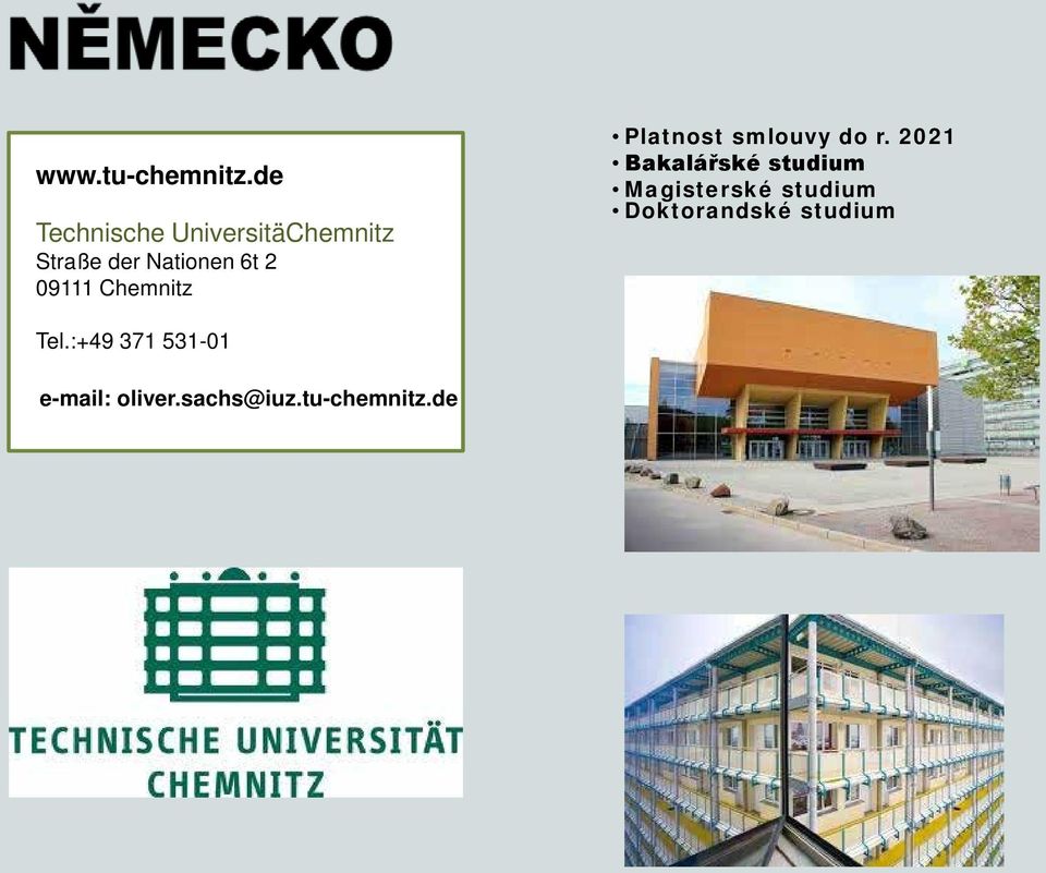 Nationen 6t 2 09111 Chemnitz Platnost smlouvy do