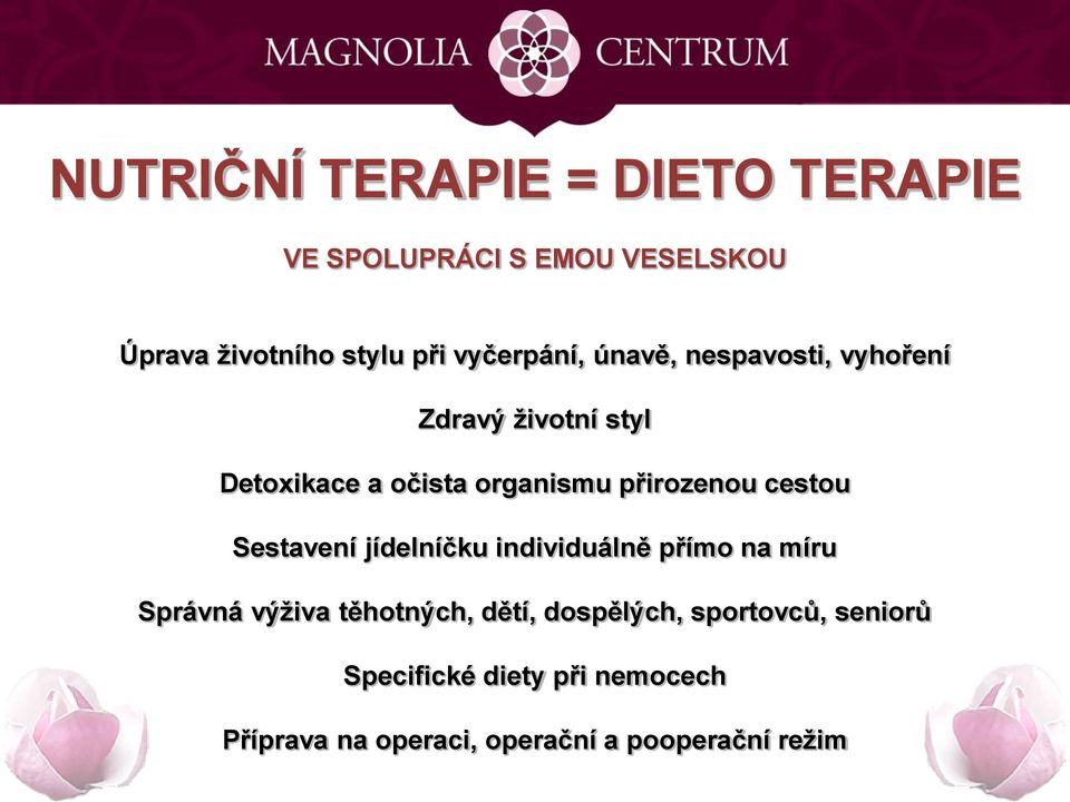 přirozenou cestou Sestavení jídelníčku individuálně přímo na míru Správná výživa těhotných,