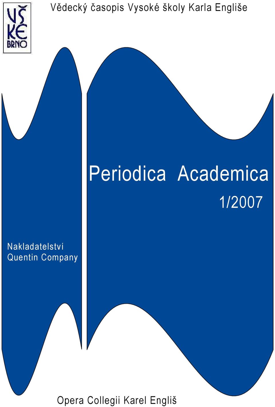 Academica 1/2007 Nakladatelství