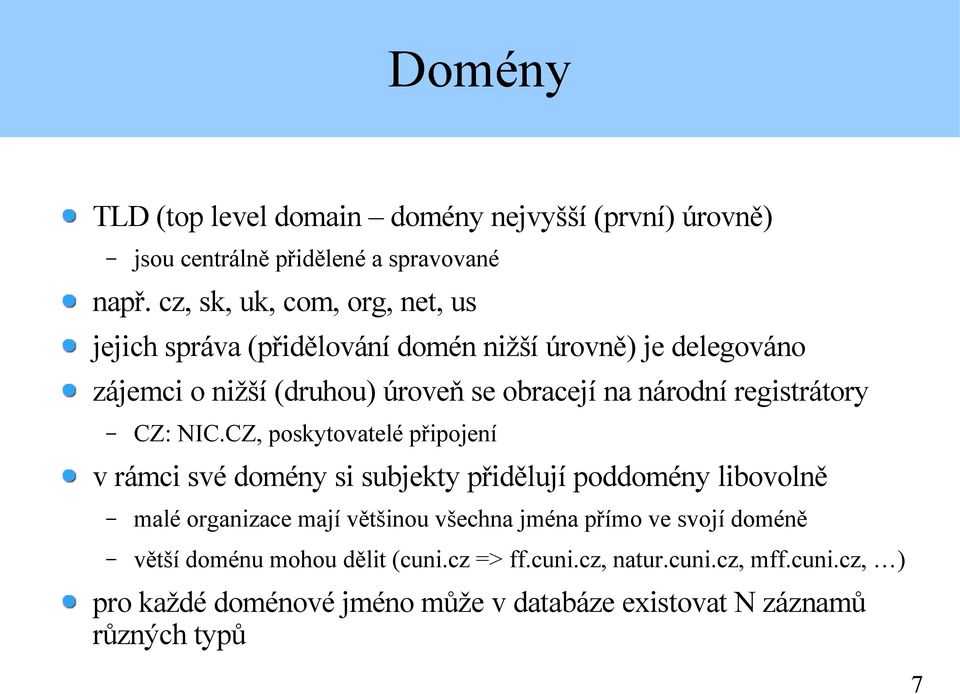 registrátory CZ: NIC.