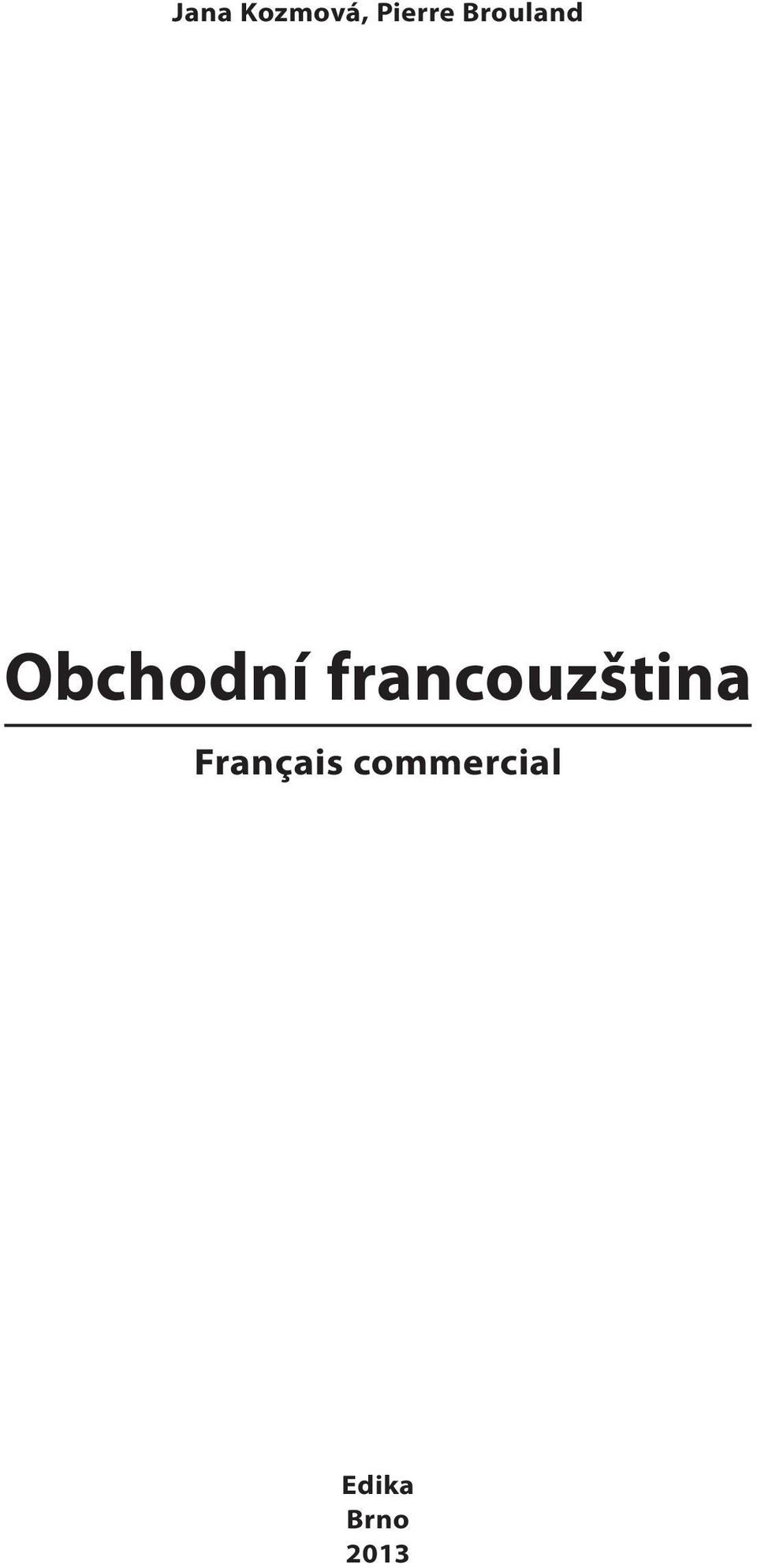 francouzština