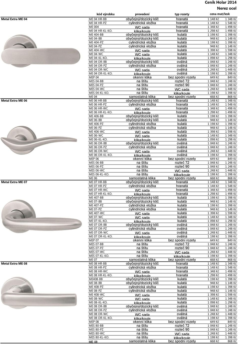 ME 406-BB ME 06-BB ME 406-PZ ME 06-PZ ME 406-WC ME 06-WC ME 06-KL-KO. ME 06 OR-BB ME 06 OR-PZ ME 06 OR-WC ME 06 OR-KL-KO. MEP 06 MES 06-BB MES 06-PZ MES 06-WC MES 06-KL-KO.