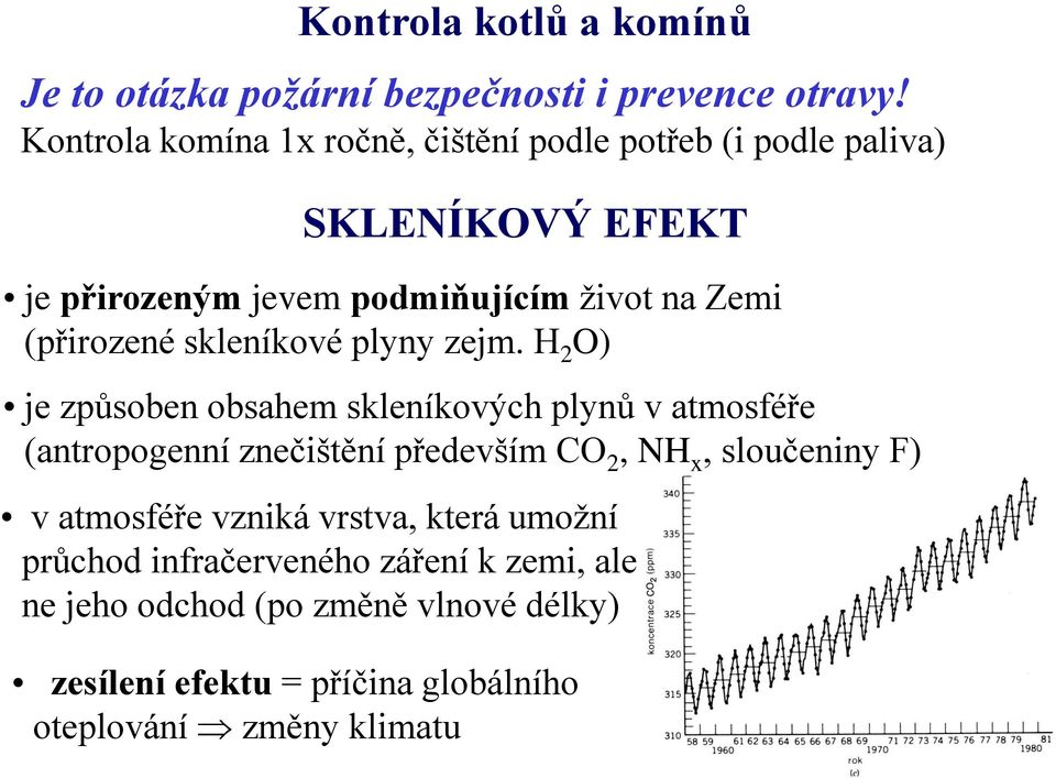 (přirozené skleníkové plyny zejm.