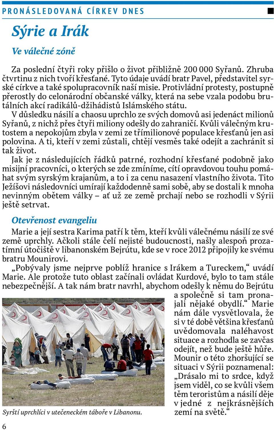 Protivládní protesty, postupně přerostly do celonárodní občanské války, která na sebe vzala podobu brutálních akcí radikálů džihádistů Islámského státu.