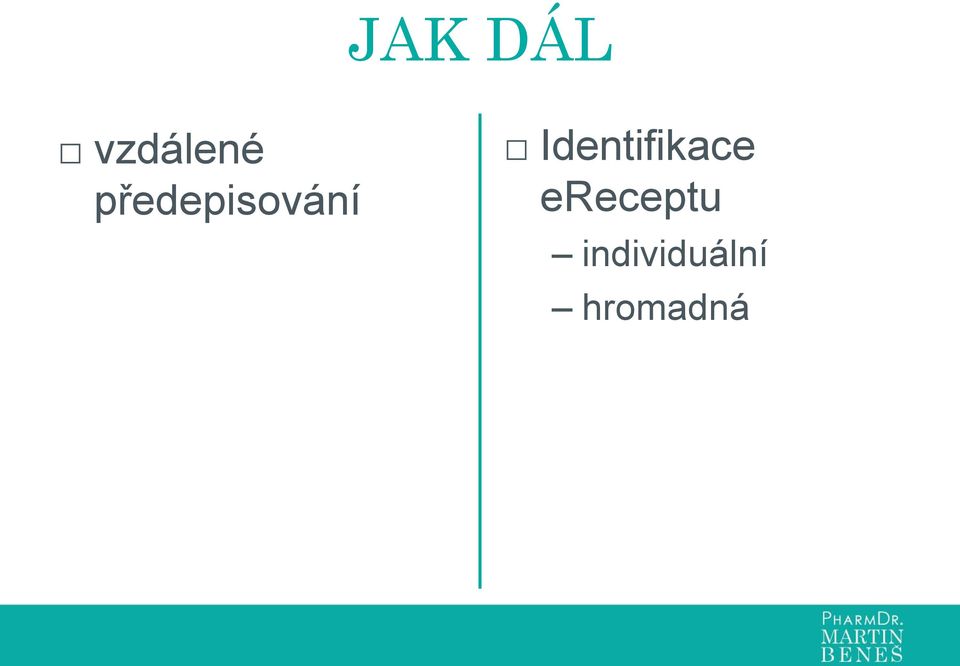 Identifikace