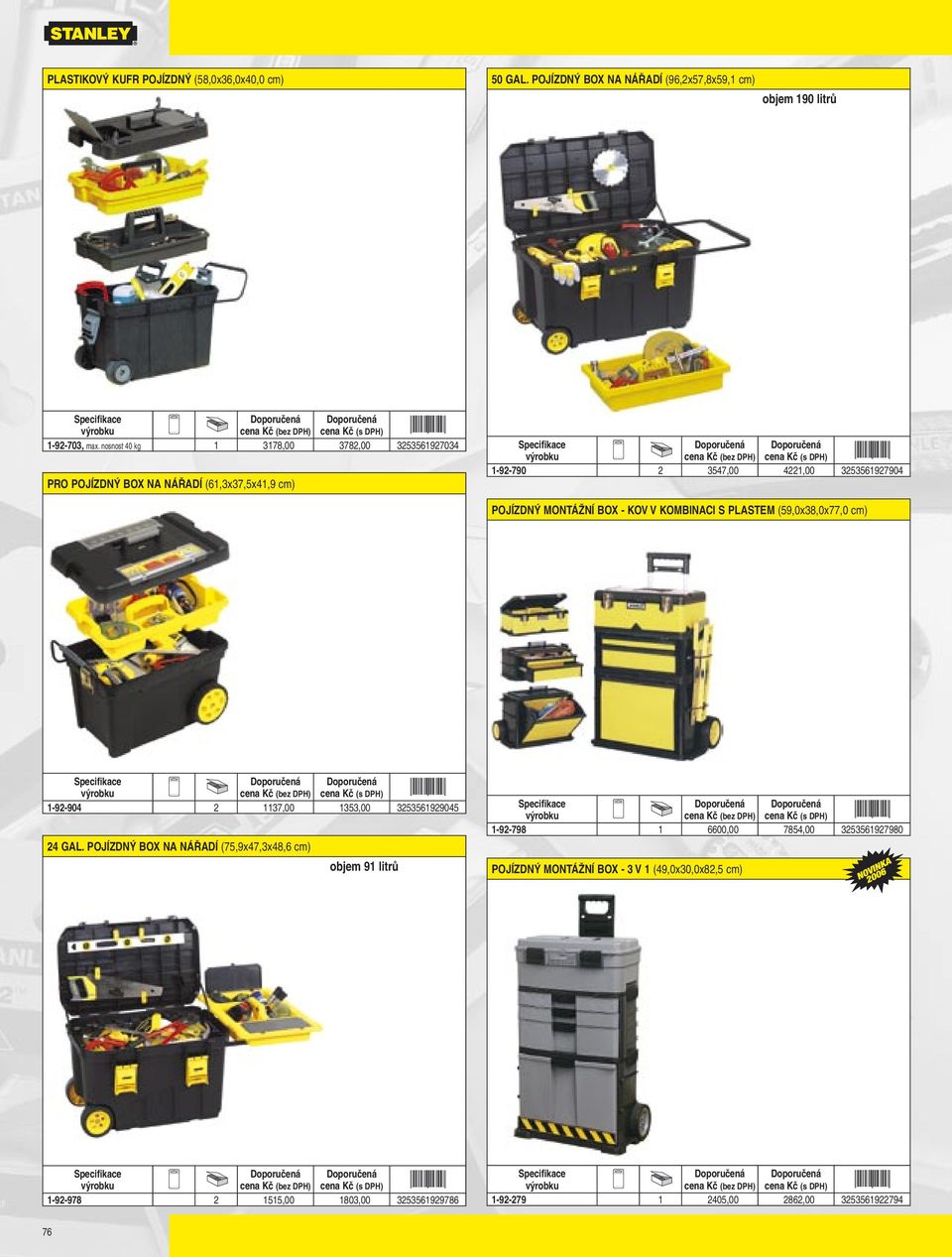 BOX - KOV V KOMBINACI S PLASTEM (59,0x38,0x77,0 cm) 1-92-904 2 1137,00 1353,00 3253561929045 24 GAL.