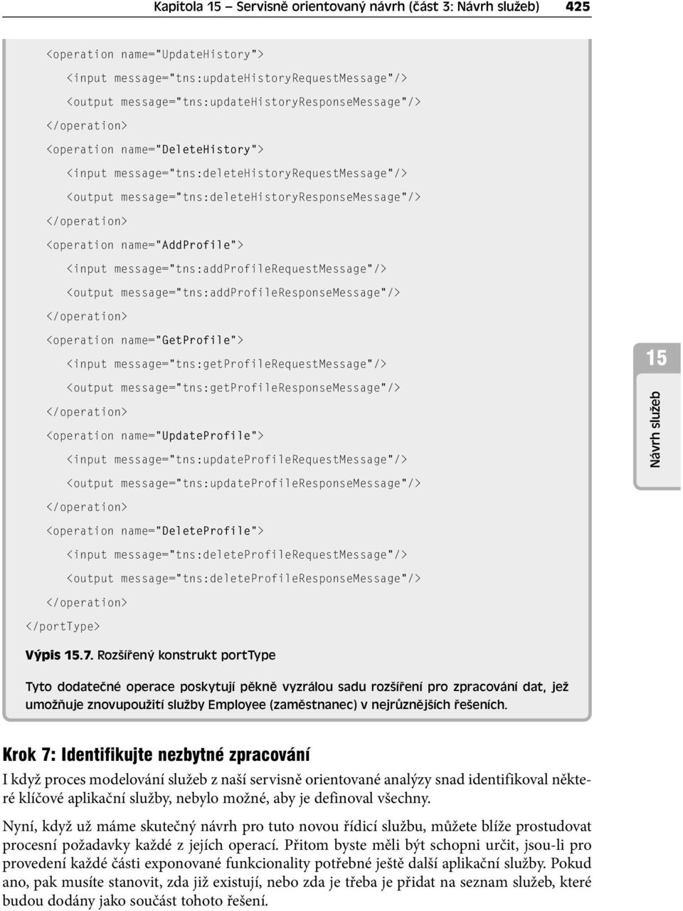 <input message= tns:addprofilerequestmessage /> <output message= tns:addprofileresponsemessage /> </operation> <operation name= GetProfile > <input message= tns:getprofilerequestmessage /> 15 <output