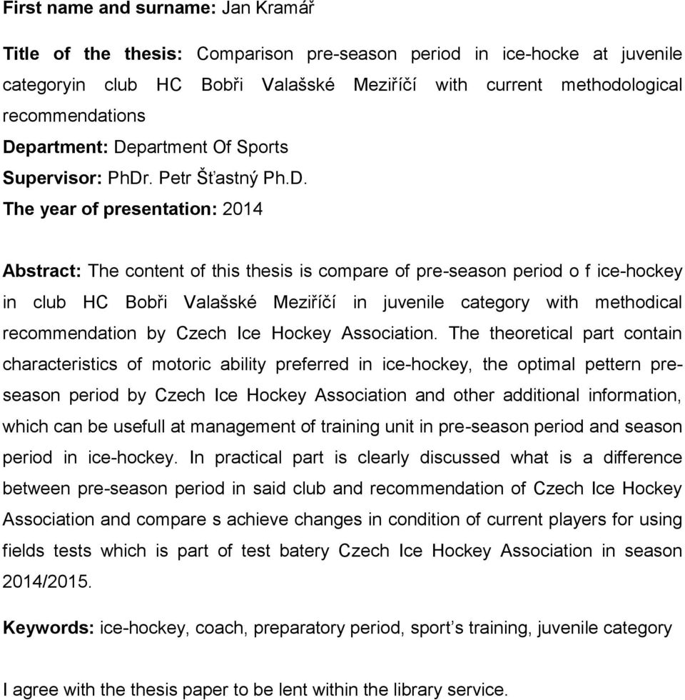 Bobři Valašské Meziříčí in juvenile category with methodical recommendation by Czech Ice Hockey Association.