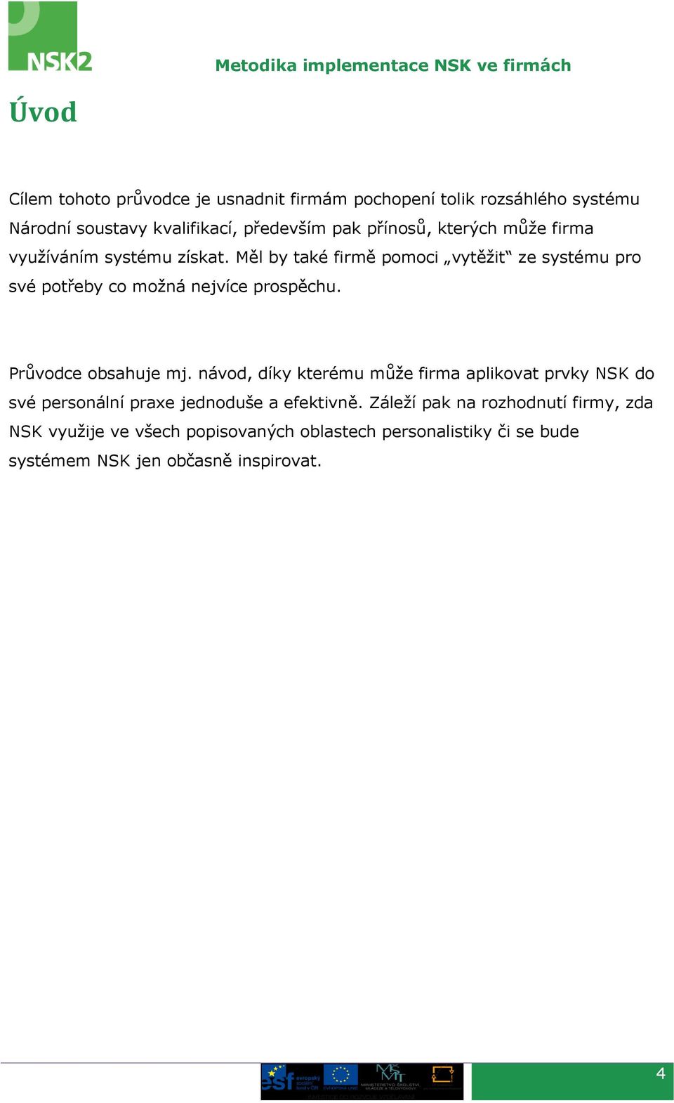 Měl by také firmě pomoci vytěžit ze systému pro své potřeby co možná nejvíce prospěchu. Průvodce obsahuje mj.