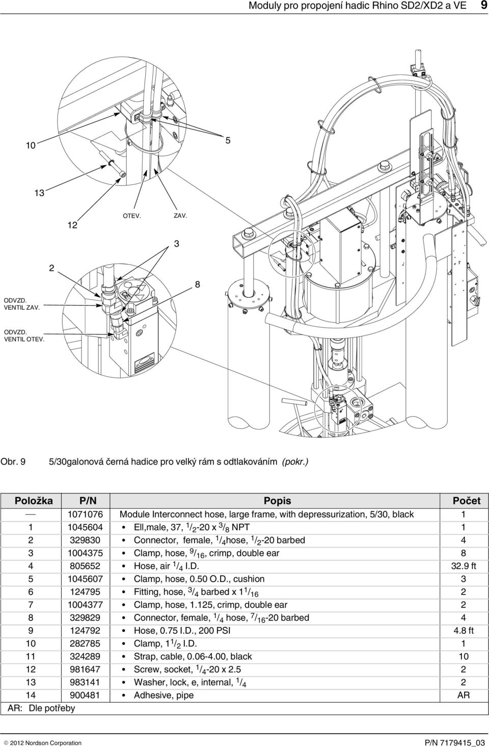 crimp, double ear 0 Hose, air / I.D.. ft 0 Clamp, hose, 0.0 O.D., cushion Fitting, hose, / barbed x / 0 Clamp, hose,.