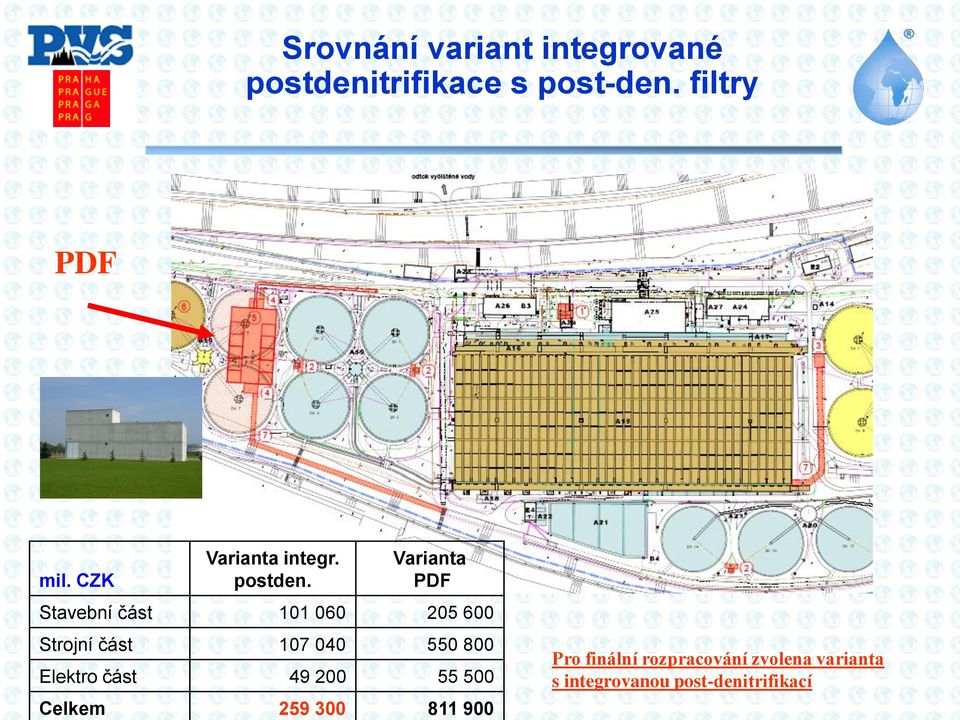 Varianta PDF Stavební část 101 060 205 600 Strojní část 107 040 550 800