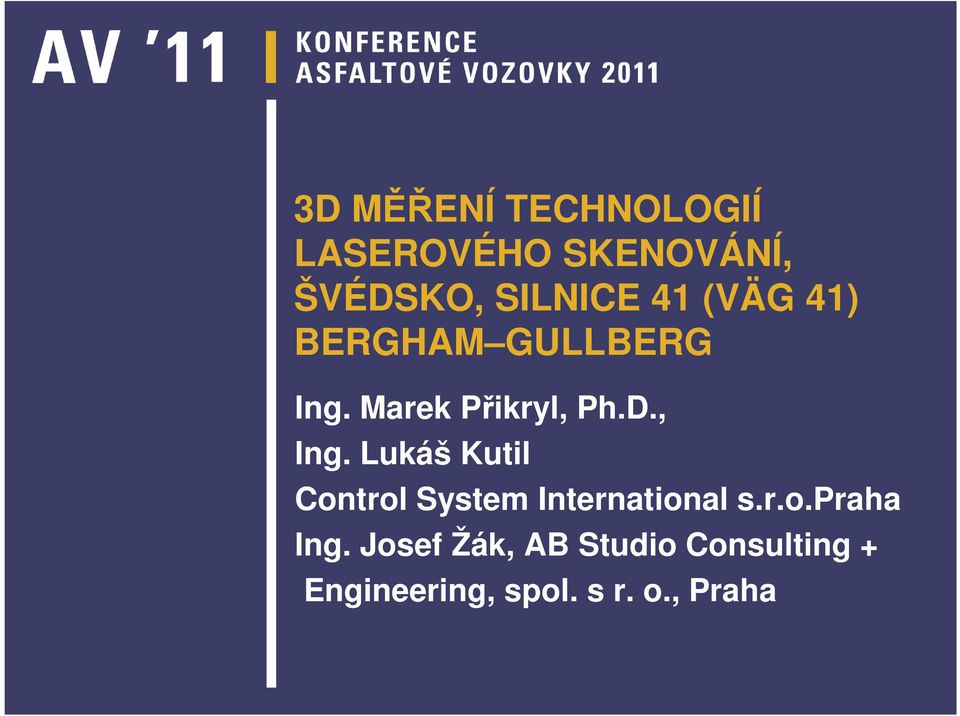 Lukáš Kutil Control System International s.r.o.praha Ing.