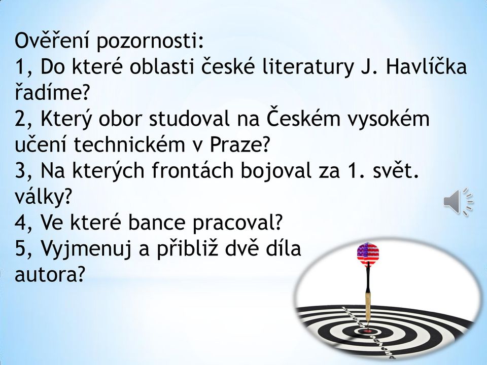 2, Který obor studoval na Českém vysokém učení technickém v