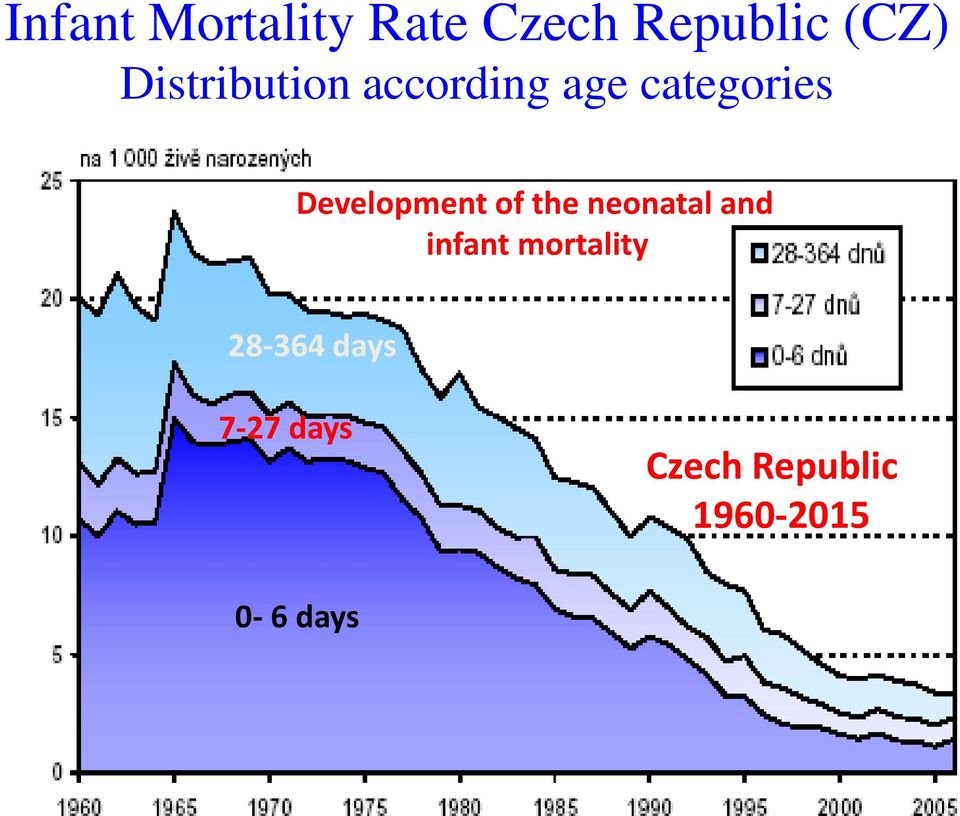 2 Development of the neonatal and infant mortality 28-364 days 80,00