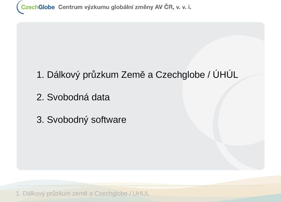 Svobodná data 3.