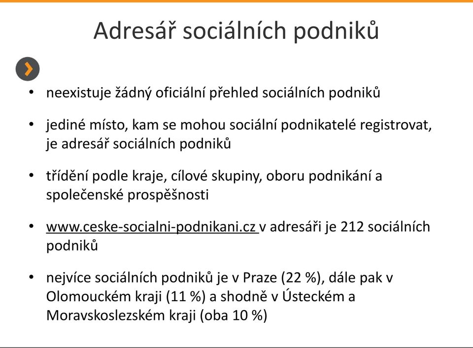 podnikání a společenské prospěšnosti www.ceske-socialni-podnikani.