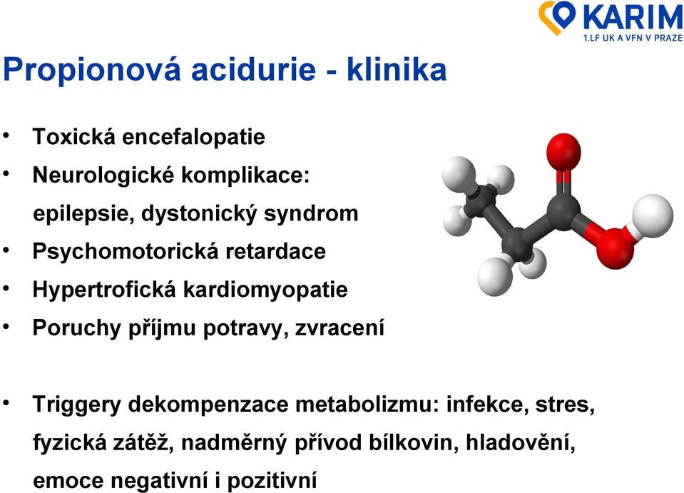 kardiomyopatie Poruchy příjmu potravy, zvracení Triggery dekompenzace