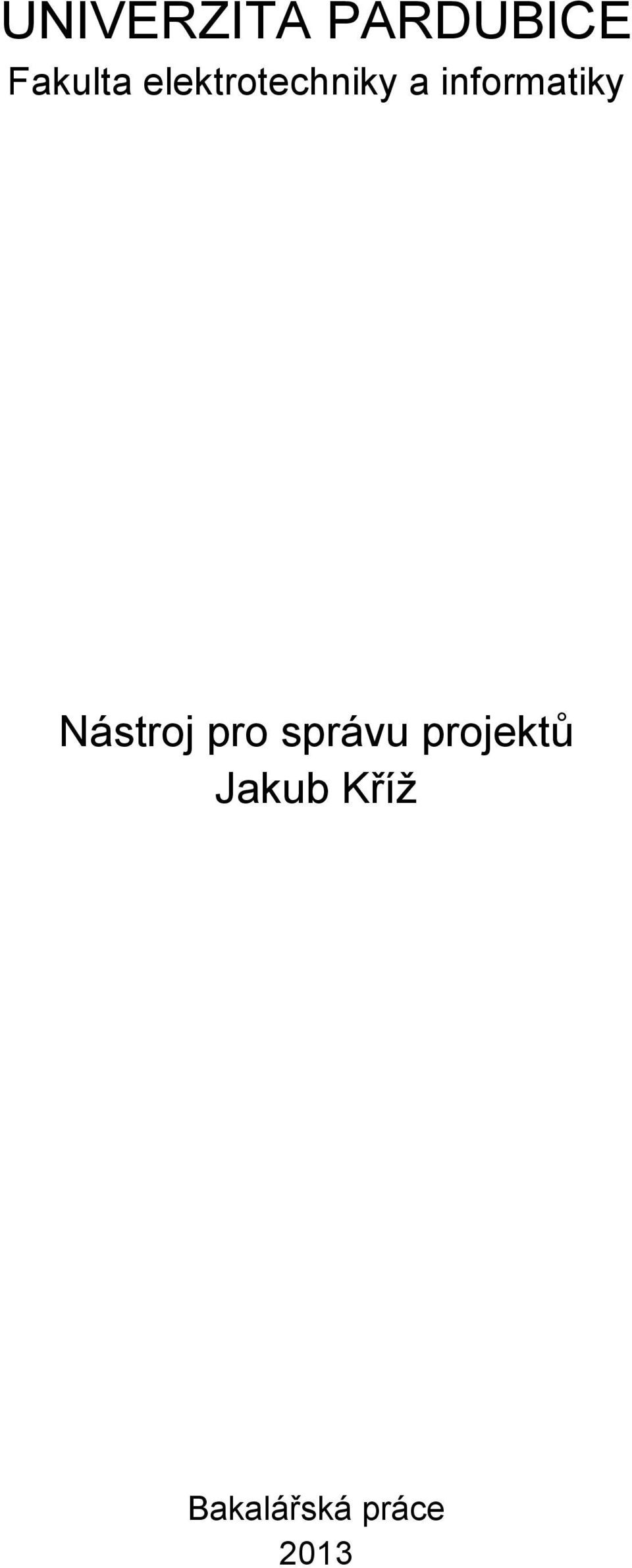 Nástroj pro správu projektů