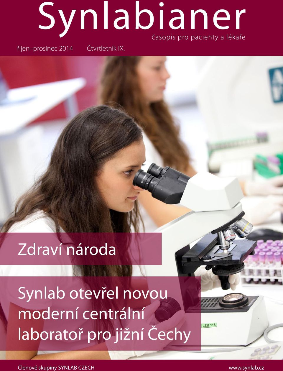 Synlab otevřel novou moderní centrální laboratoř