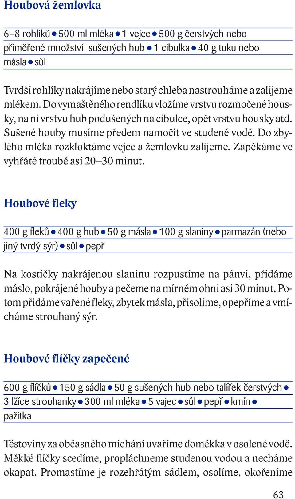 Do zbylého mléka rozkloktáme vejce a žemlovku zalijeme. Zapékáme ve vyhřáté troubě asi 20 30 minut.