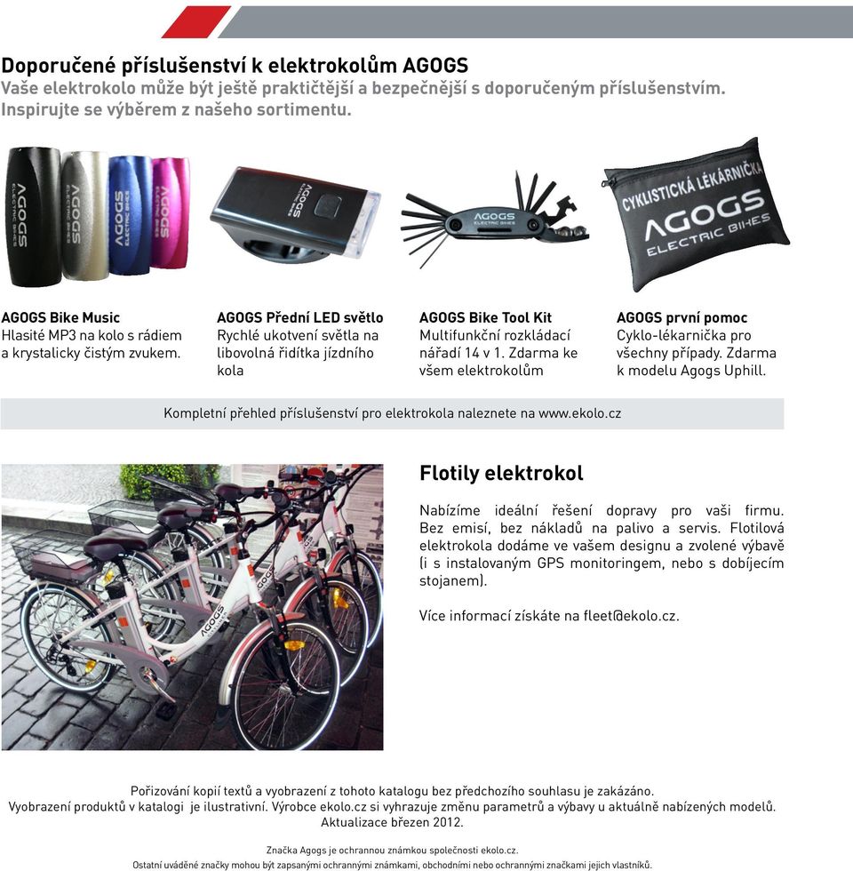 AGOGS Přední LED světlo Rychlé ukotvení světla na libovolná řidítka jízdního kola AGOGS Bike Tool Kit Multifunkční rozkládací nářadí 14 v 1.