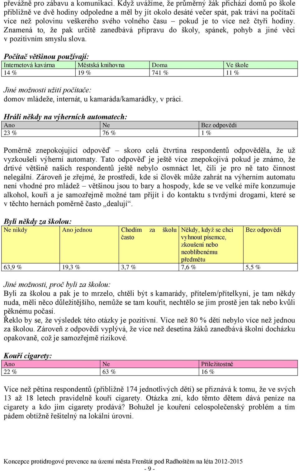 je to více než čtyři hodiny. Znamená to, že pak určitě zanedbává přípravu do školy, spánek, pohyb a jiné věci v pozitivním smyslu slova.