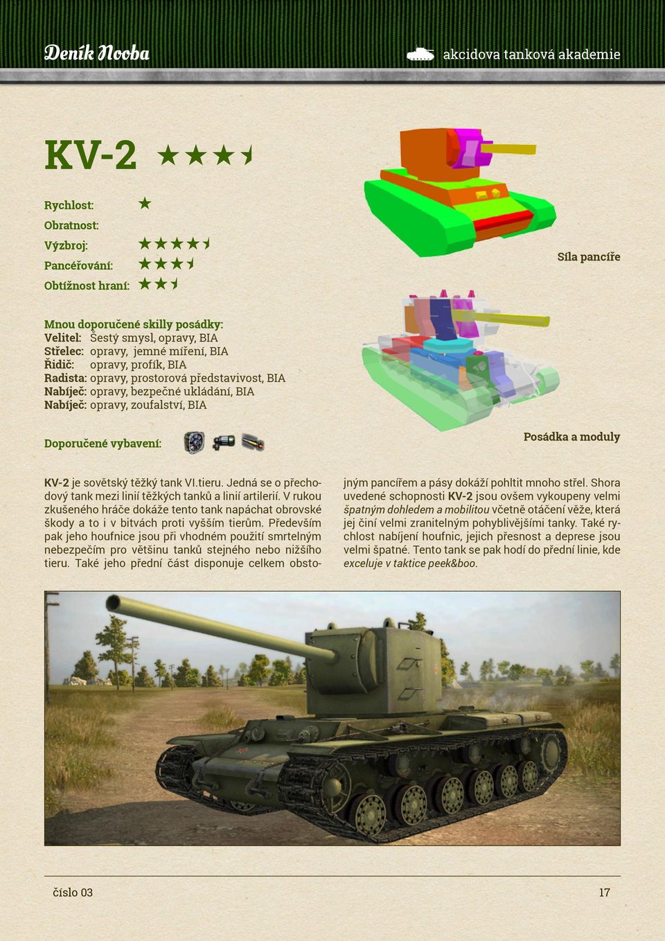 KV-2 je sovětský těžký tank VI.tieru. Jedná se o přechodový tank mezi linií těžkých tanků a linií artilerií.