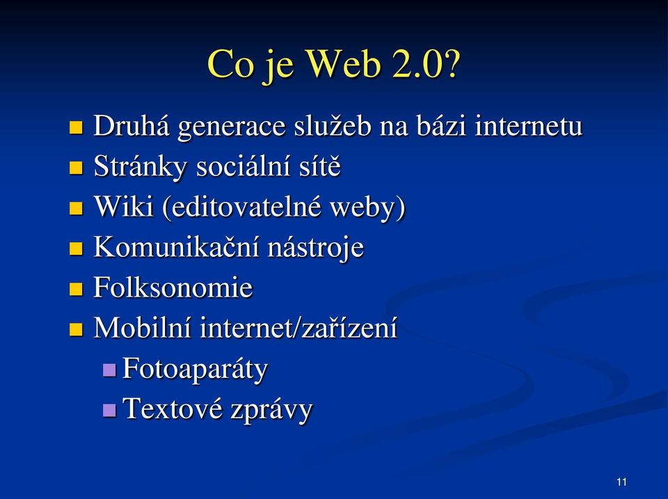 sociální sítě Wiki (editovatelné weby)