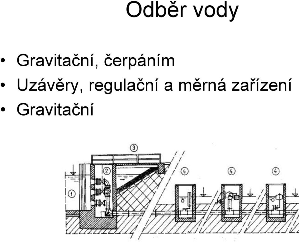 čerpáním Uzávěry,