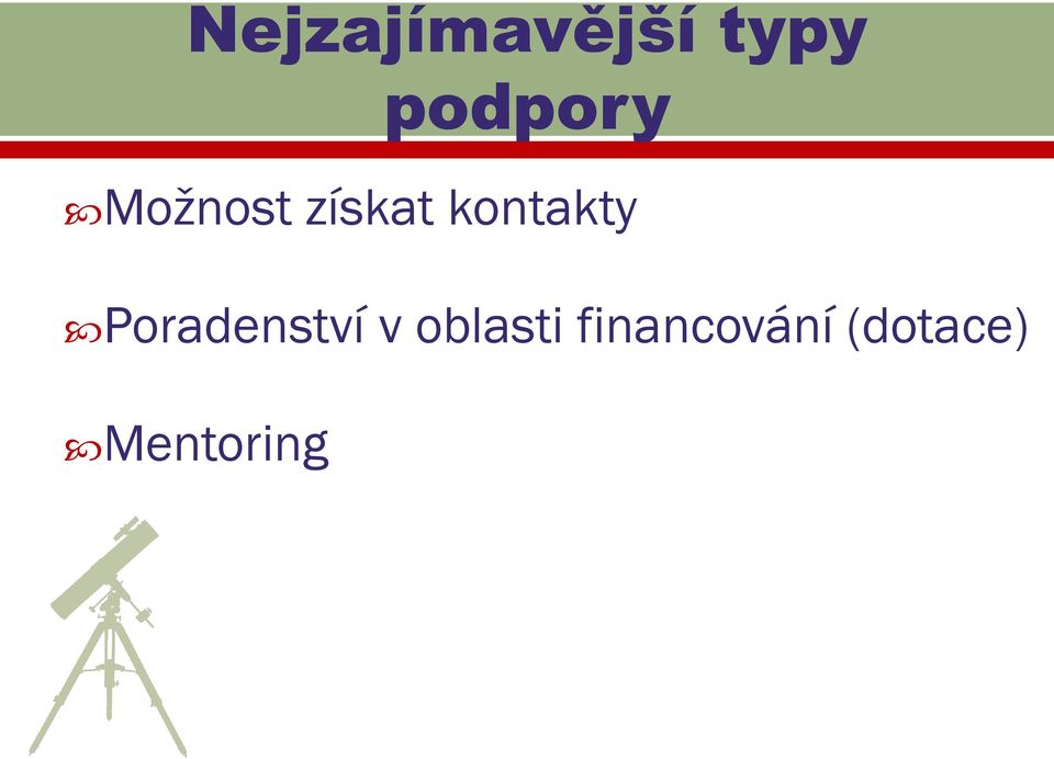 kontakty Poradenství v