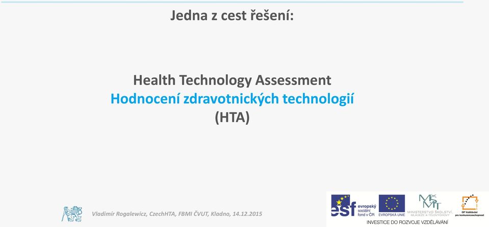 Assessment Hodnocení
