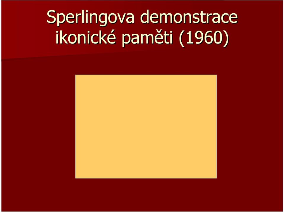 paměti (1960) G A V