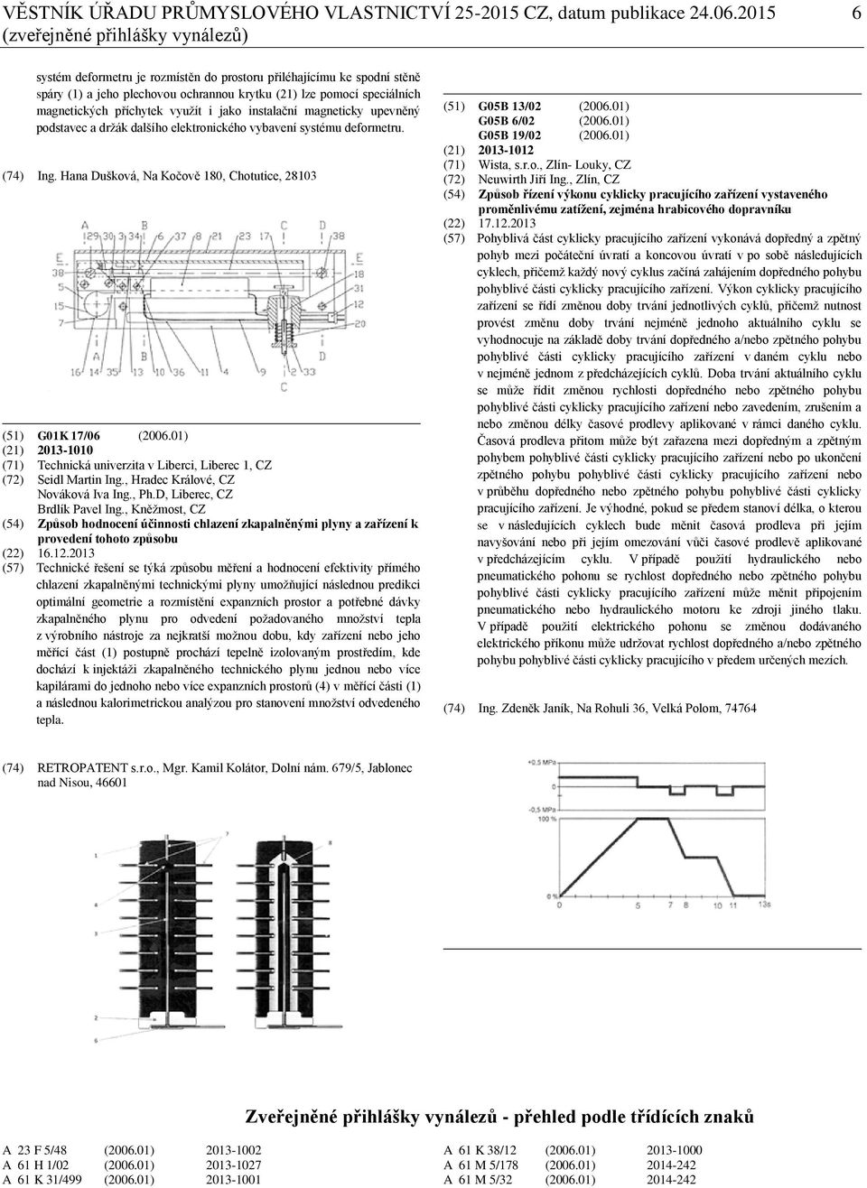 příchytek využít i jako instalační magneticky upevněný podstavec a držák dalšího elektronického vybavení systému deformetru. (74) Ing.