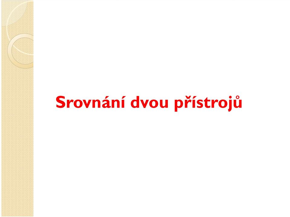 přístrojů