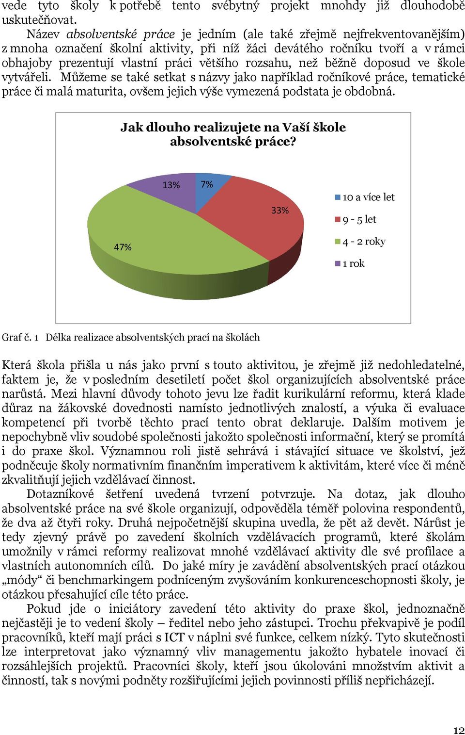 rozsahu, než běžně doposud ve škole vytvářeli. Můžeme se také setkat s názvy jako například ročníkové práce, tematické práce či malá maturita, ovšem jejich výše vymezená podstata je obdobná.