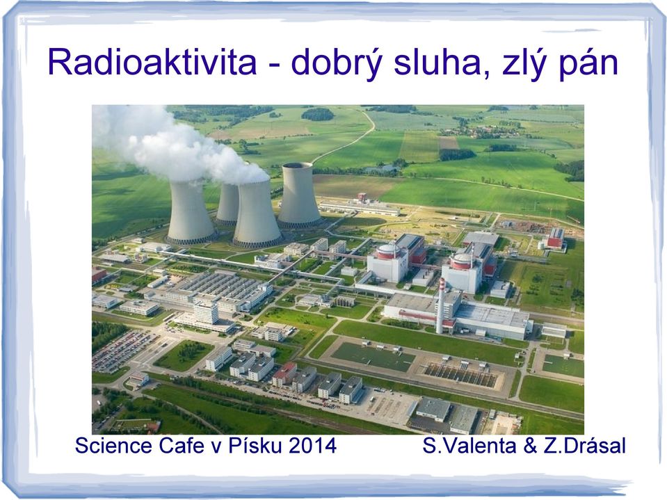 Science Cafe v Písku