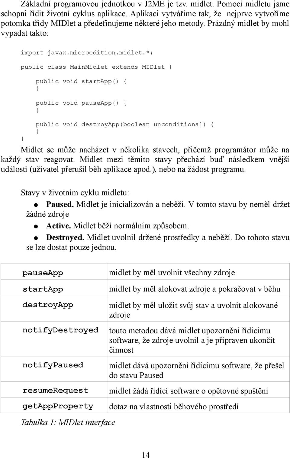 by mohl vypadat takto: import javax.microedition.midlet.