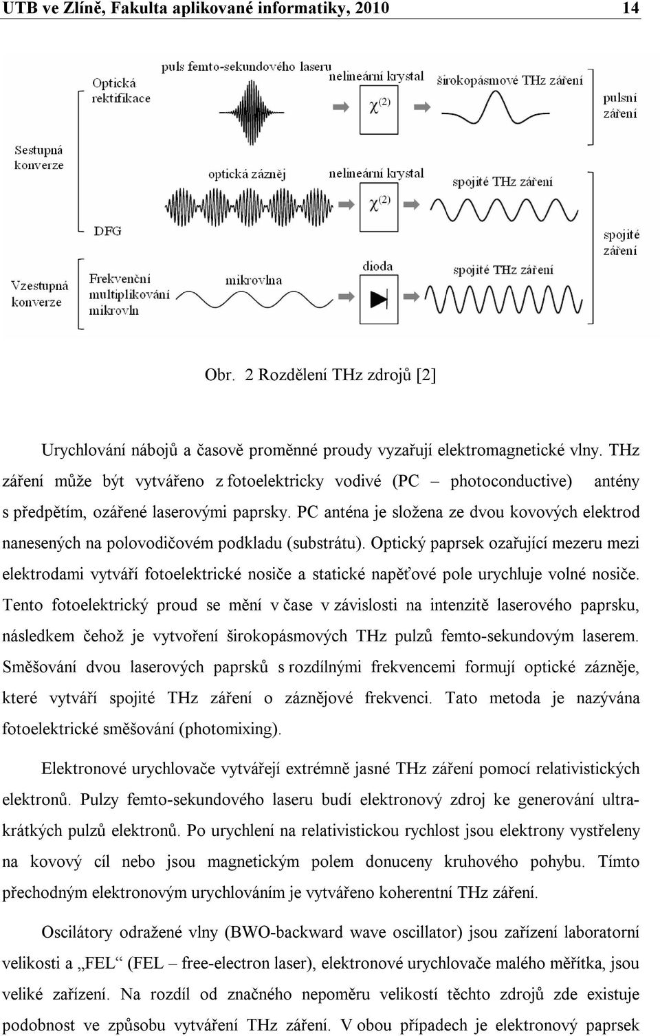 PC anténa je složena ze dvou kovových elektrod nanesených na polovodičovém podkladu (substrátu).