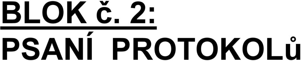 PROTOKOLů