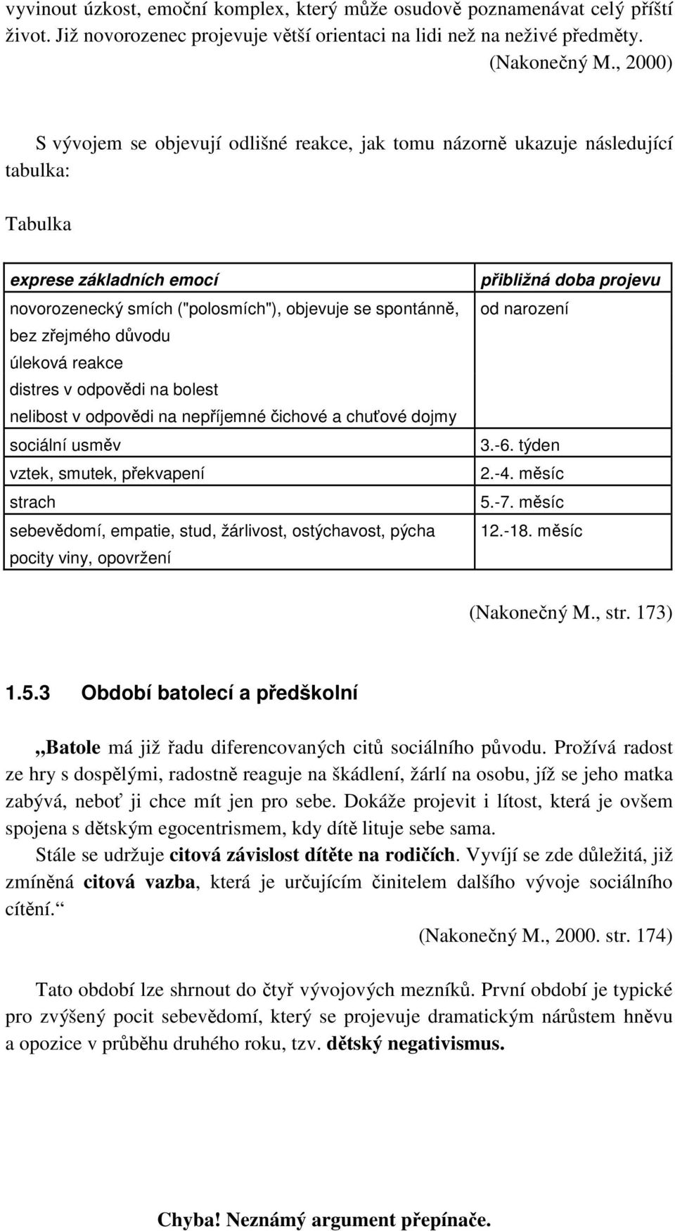 důvodu úleková reakce distres v odpovědi na bolest nelibost v odpovědi na nepříjemné čichové a chuťové dojmy sociální usměv vztek, smutek, překvapení strach sebevědomí, empatie, stud, žárlivost,