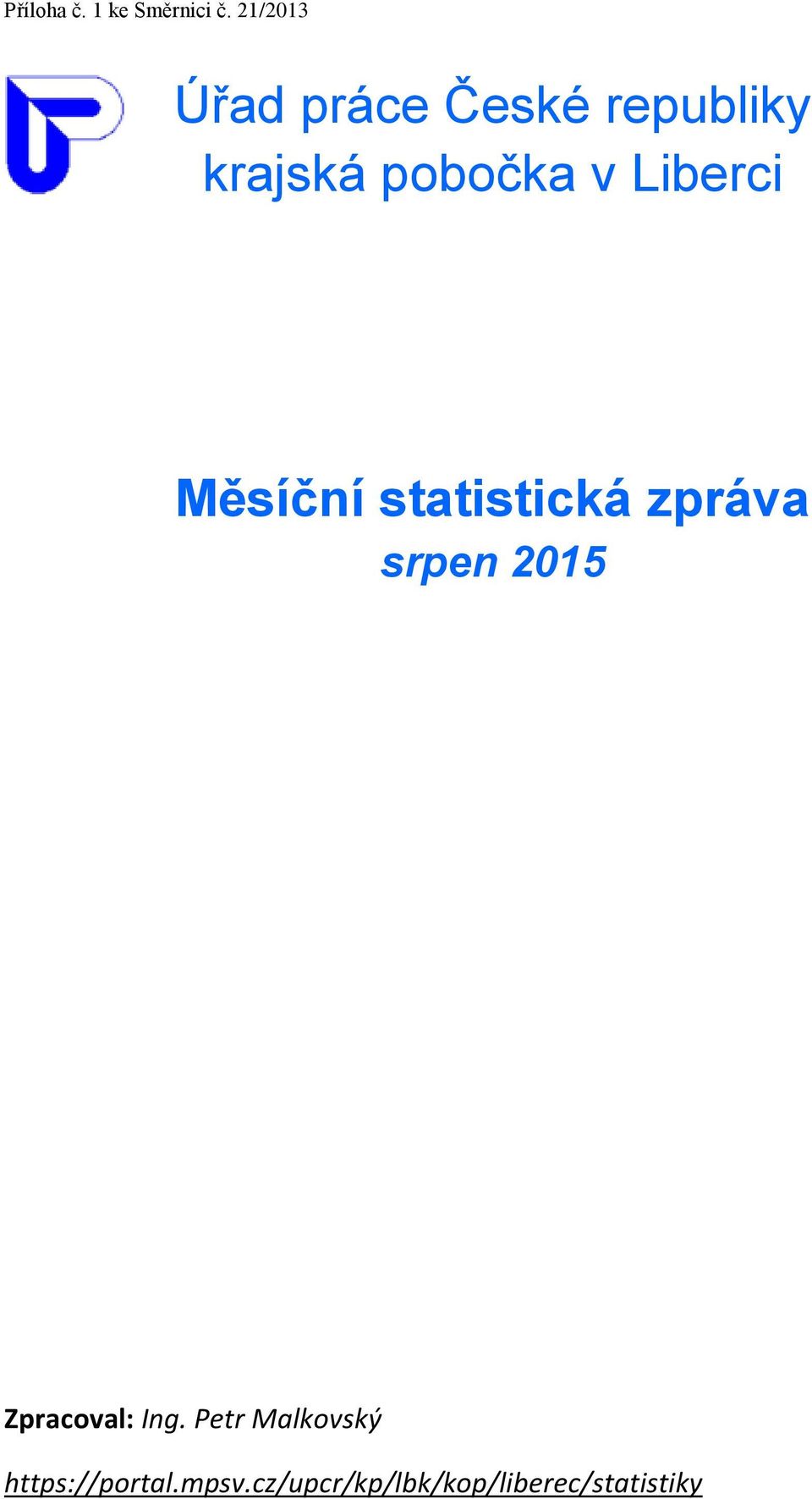 2015 Zpracoval: Ing.