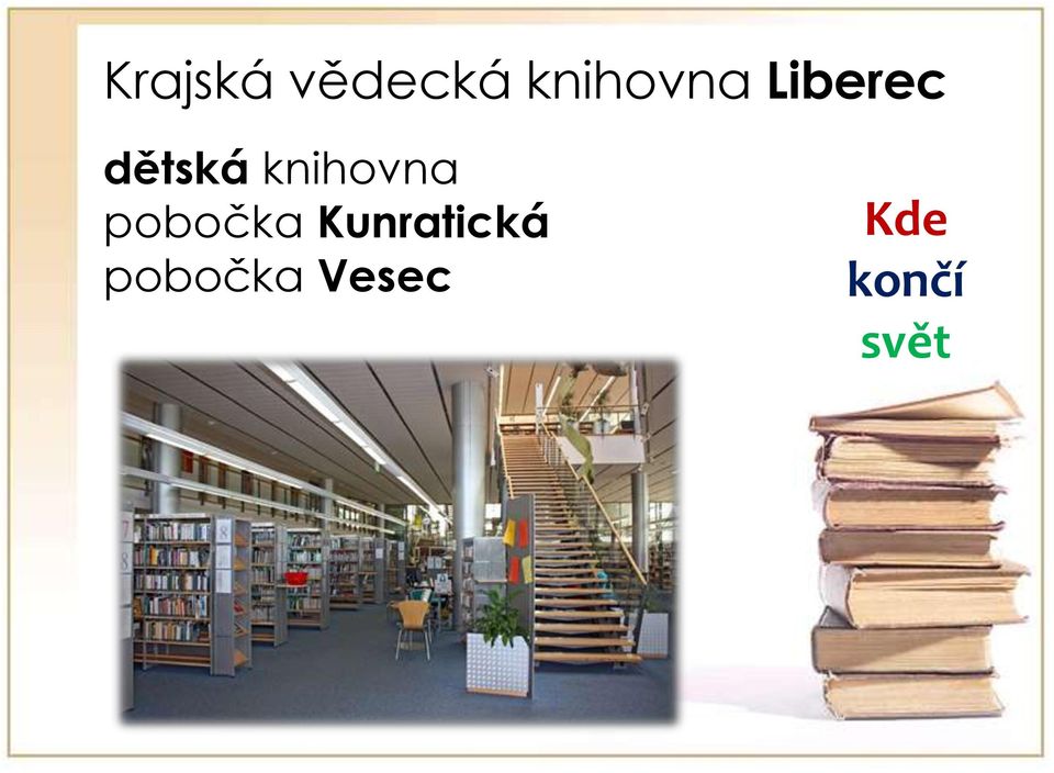 knihovna pobočka