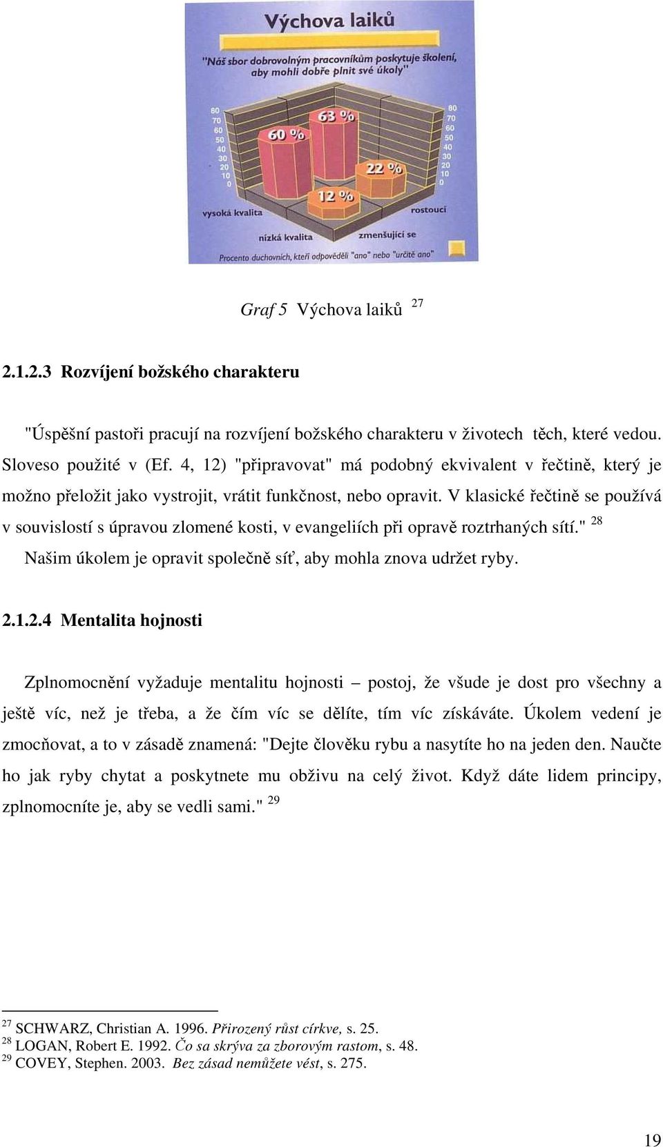 V klasické řečtině se používá v souvislostí s úpravou zlomené kosti, v evangeliích při opravě roztrhaných sítí." 28