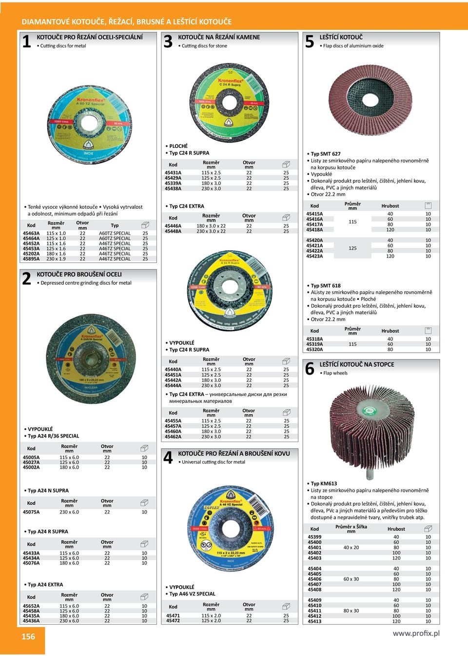 ATZ SPECIAL 0A 180 x 1. ATZ SPECIAL 89A 0 x 1.9 ATZ SPECIAL 1 KOTOUČE PRO BROUŠENÍ OCELI Depressed centre grinding discs for metal VYPOUKLÉ Typ A R/ SPECIAL 00A 11 x.0 10 07A 1 x.0 10 00A 180 x.