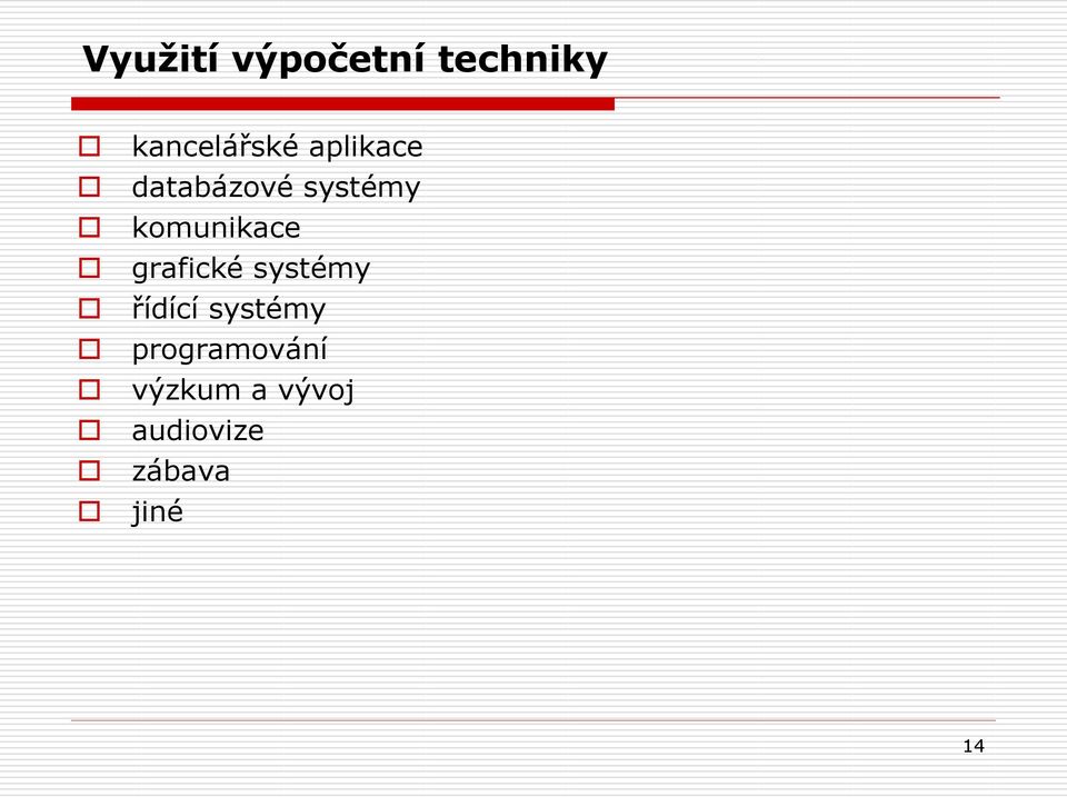 grafické systémy řídící systémy