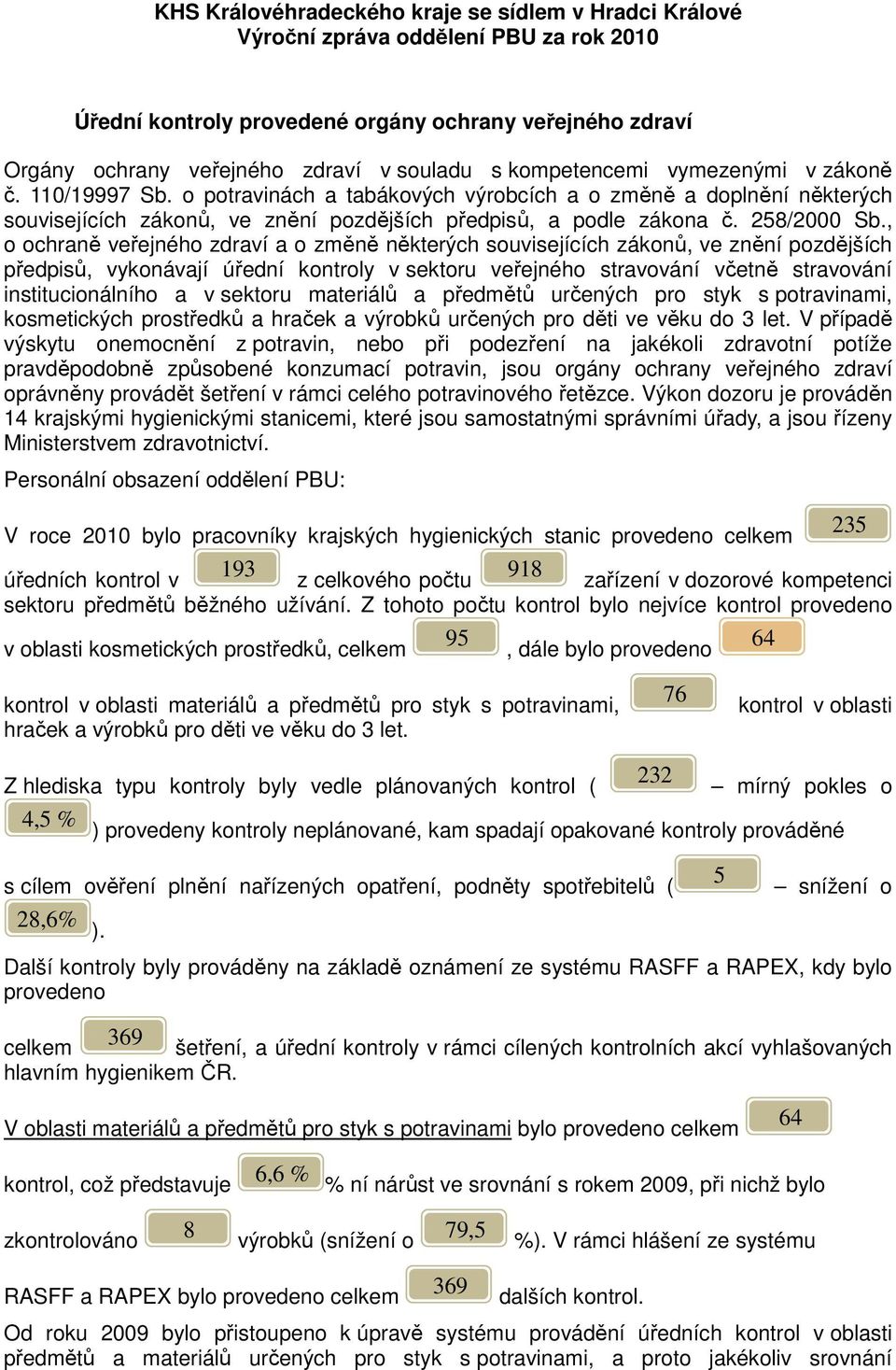 , o ochraně veřejného zdraví a o změně některých souvisejících zákonů, ve znění pozdějších předpisů, vykonávají úřední kontroly v sektoru veřejného stravování včetně stravování institucionálního a v