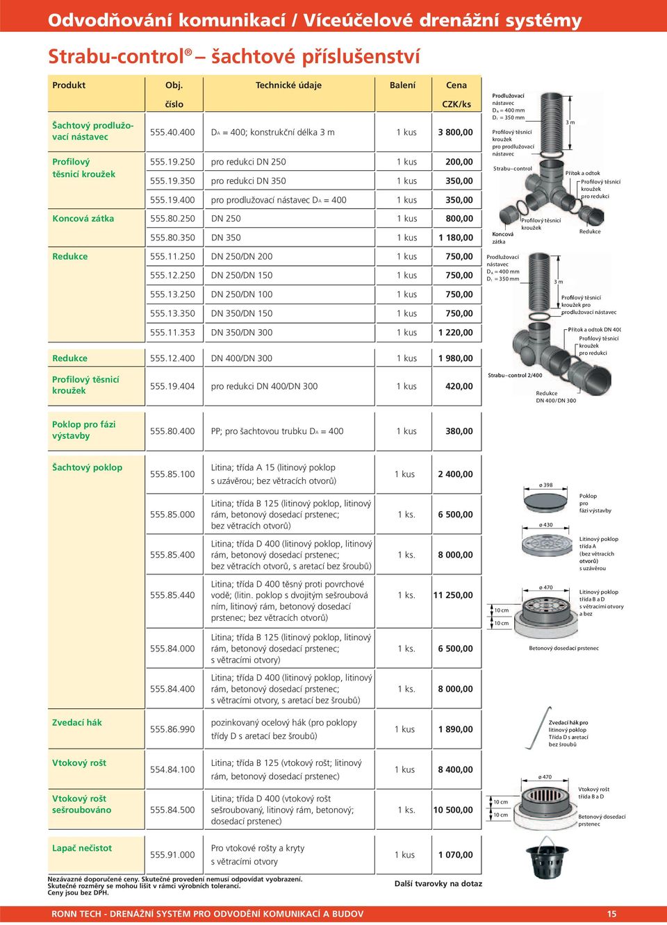 350 pro redukci DN 350 1 kus 350,00 555.19.