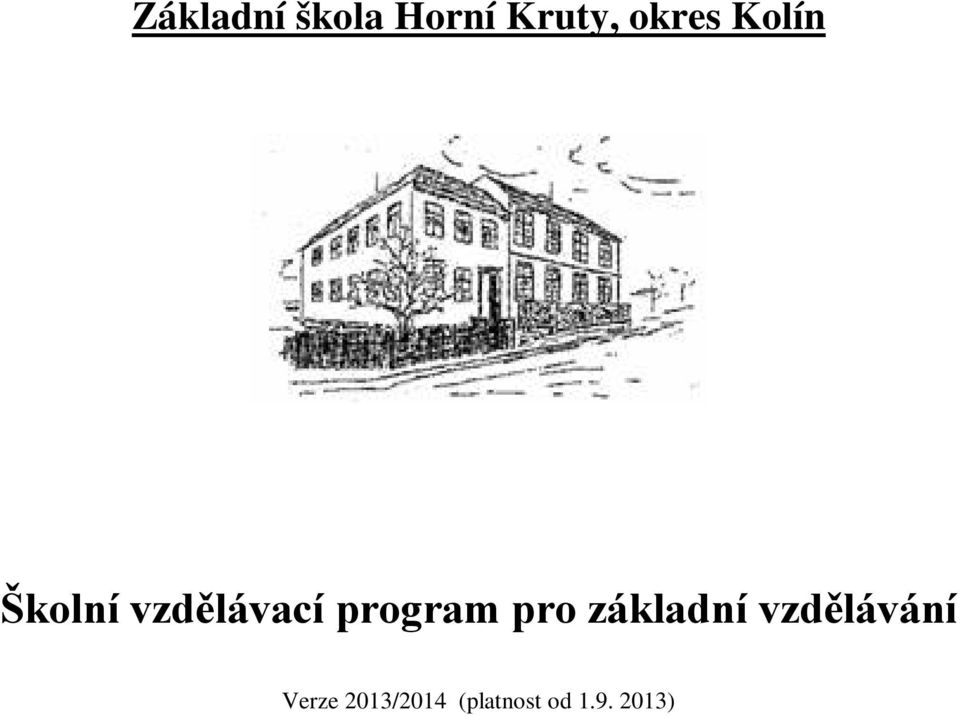 program pro základní vzdělávání